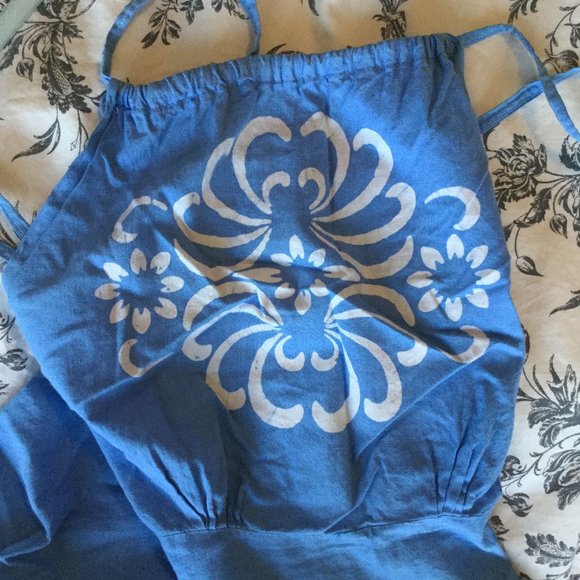 VINTAGE Handmade Wrap Dress - Picture 5 of 9